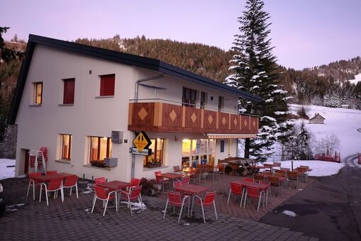 Restaurant Engelstock, Winter, 